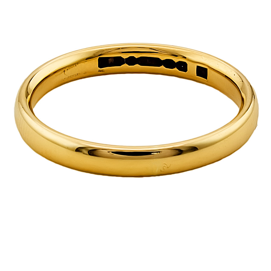 9ct gold 2.4g Wedding Ring size N